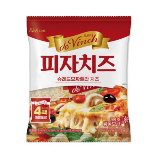 남양유업 드빈치 슈레드모짜렐라 치즈 (200G)