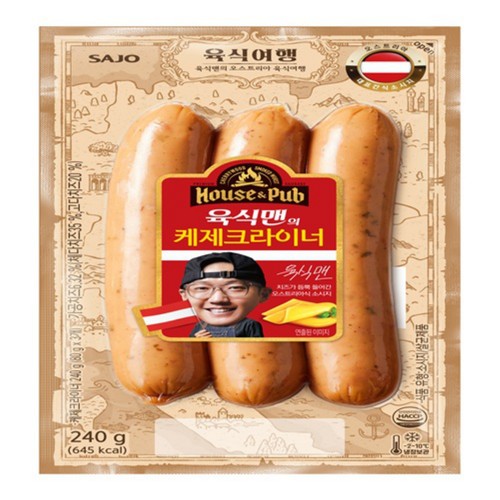 사조대림 육식맨 케제크라이너 (240G)