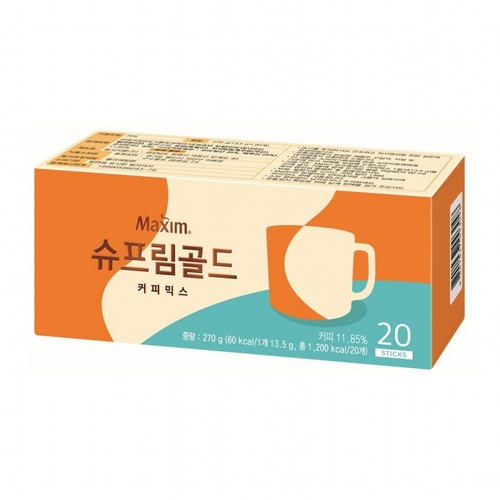 맥심 슈프림골드 커피믹스 (13.5G*20입)