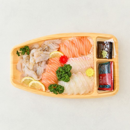 광어 연어 도다리 모둠회 (300G)