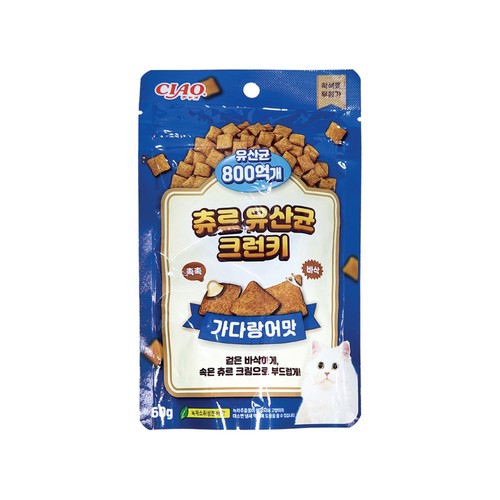 이나바 유산균 크런키 (가다랑어) (60G)