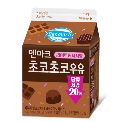 동원 덴마크 초코초코 우유 (300ML)