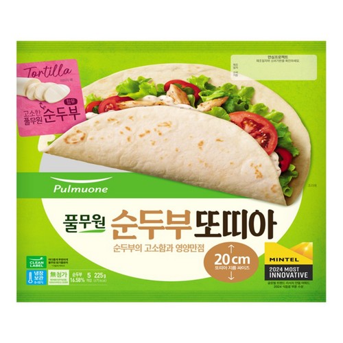 풀무원 순두부또띠아 (225G)
