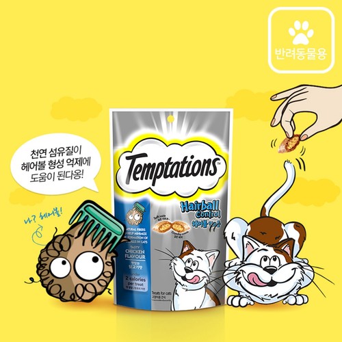  템테이션 (헤어볼 컨트롤) (60G)