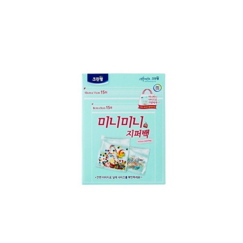 크린랩 미니미니 지퍼백 (30매)