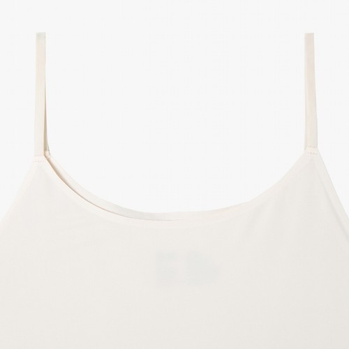 WHITE/100 오늘좋은 쿨 여성 인견 퓨징 끈런닝