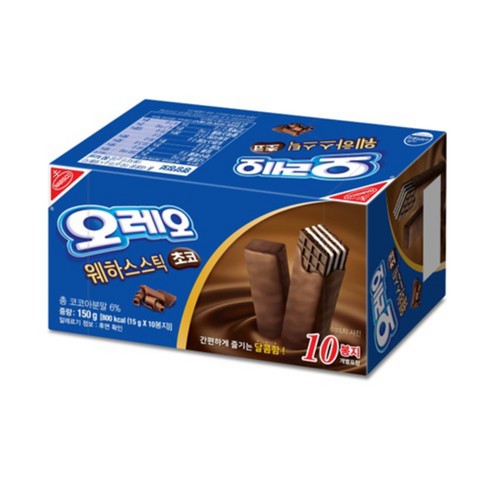 오레오 웨하스스틱 초코 (150G)