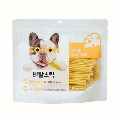 콜리올리 덴탈스틱 (치즈) (300G)