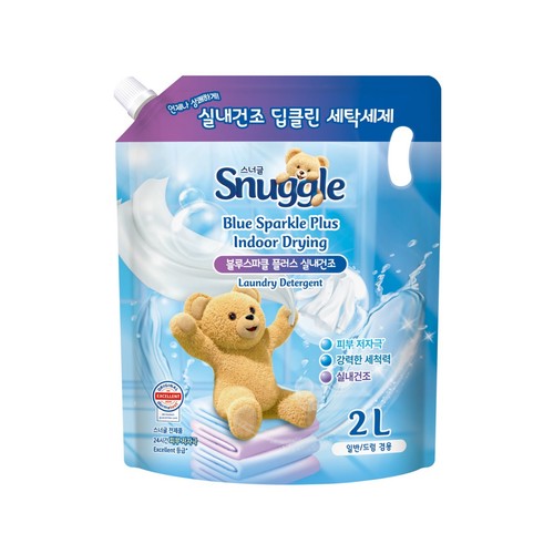 스너글 액체세제 블루스파클 (리필) (2L)