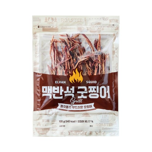 정화식품 맥반석 굿찡어 (100G)