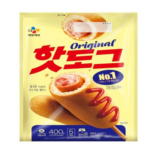 CJ 씨제이 핫도그 (400G)