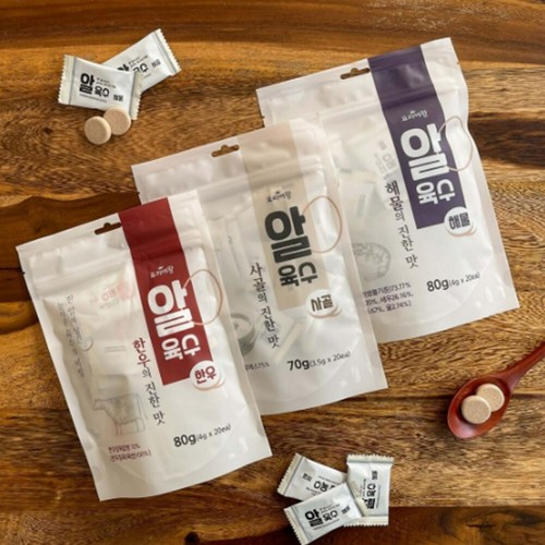 요리여왕 알육수 한우 (80G)