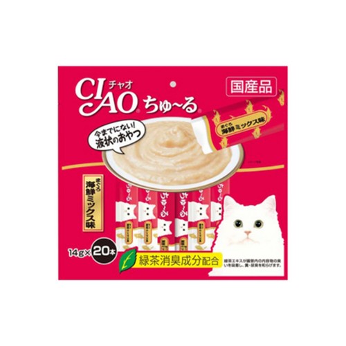 이나바 챠오츄르 참치 해산물믹스 20P (14G*20P)