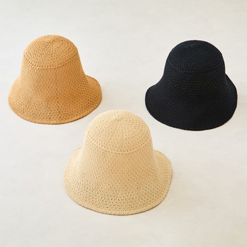 BEIGE(L) 오늘좋은 와플 니트 보넷햇