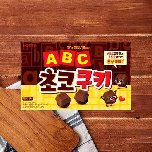  롯데 ABC 초코쿠키 (38G*4입)