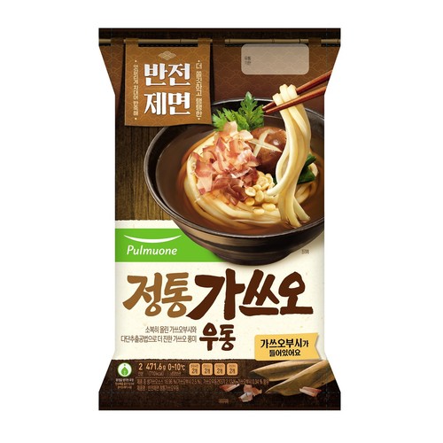 풀무원 정통가쓰오 우동 2인 (471.6G)