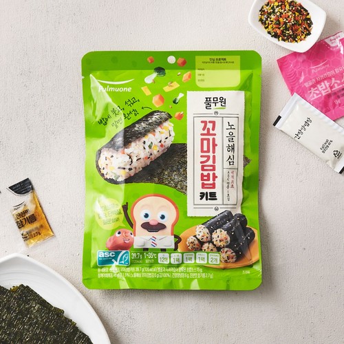 풀무원 노을해심 꼬마김밥키트 (39.7G)