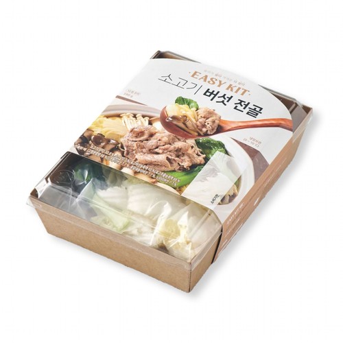 프레시지 이지키트 소고기 버섯 전골 (390G)