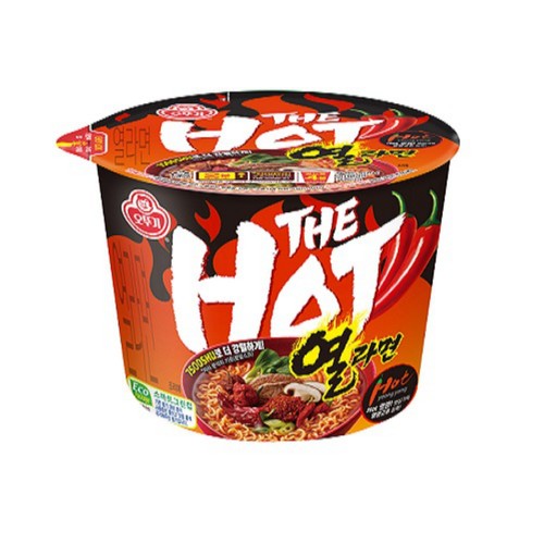 오뚜기 더핫 열라면 큰컵 (105G)