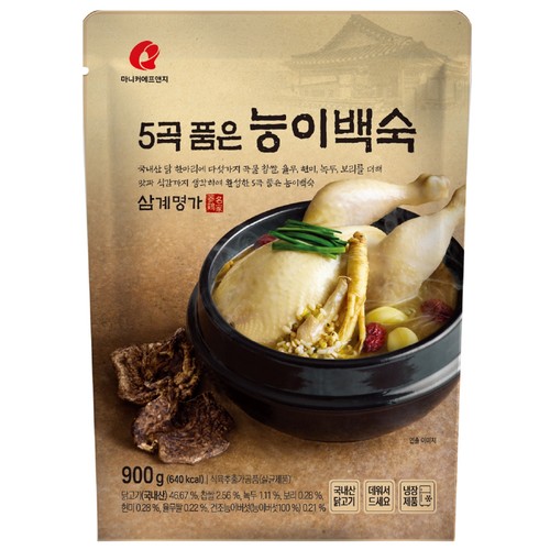 마니커 5곡품은 능이백숙 (900G)