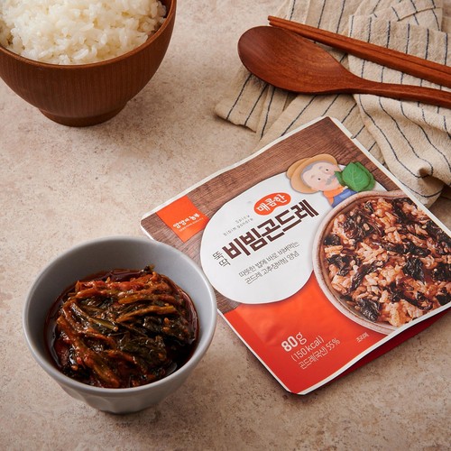 매콤한 뚝딱비빔곤드레 (80G)