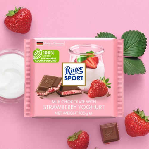 리터 초콜릿 딸기요거트 (100G)