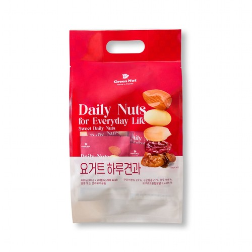 [추석 선물세트 사전예약] 요거트 하루견과 세트 20봉 (400G)