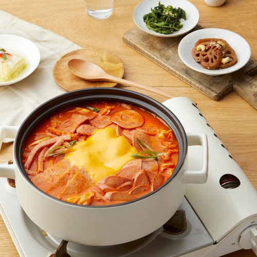 쿠캣 햄폭탄 부대찌개 (600G)