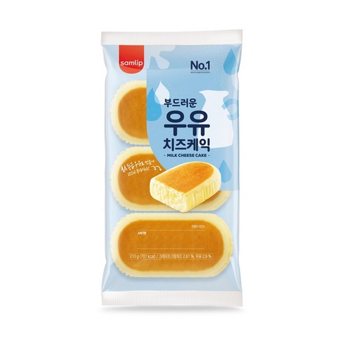 삼립 부드러운 우유치즈케익 (210G)