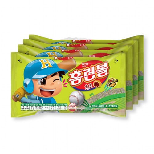 해태 홈런볼 초코 (41G*4입)