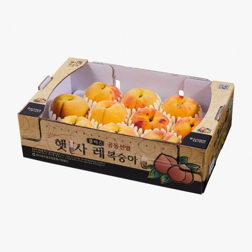 [농할할인가 21,920원] 햇사레 복숭아 (3KG/박스)