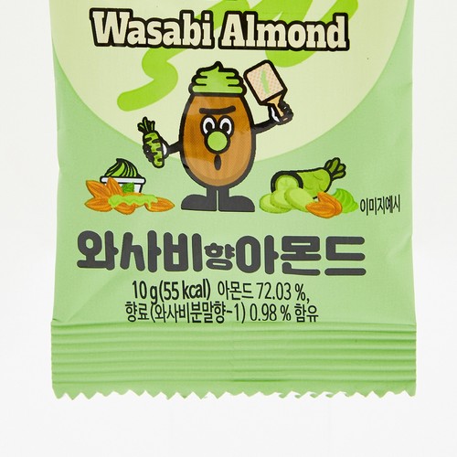 머거본 와사비향 아몬드 (10G*25봉)