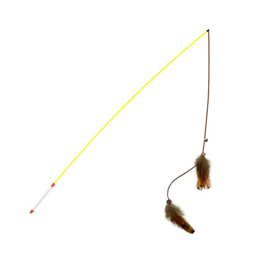  캣파우 갈색깃털 롱낚시대 (95CM)