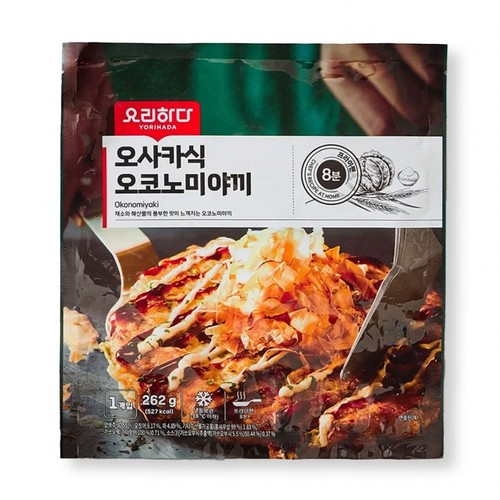 요리하다 오사카식 오코노미야끼 (262G)ㅣ롯데마트 제타 최상의 신선