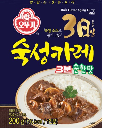 오뚜기 3일 숙성카레 3분 (순한맛) (200G)