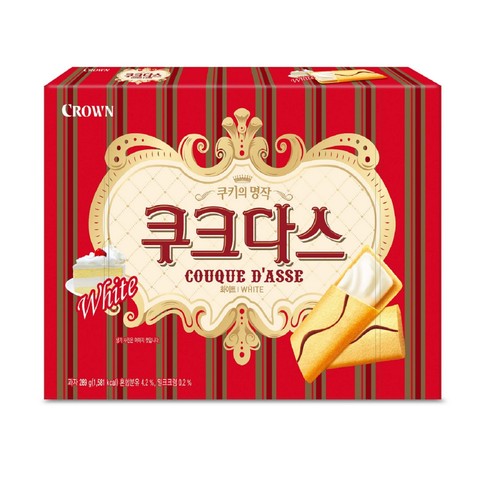 크라운 쿠크다스 화이트 (289G)