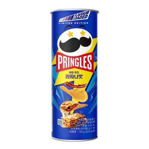 켈로그 프링글스 미트 치즈 라자냐맛 (100G)