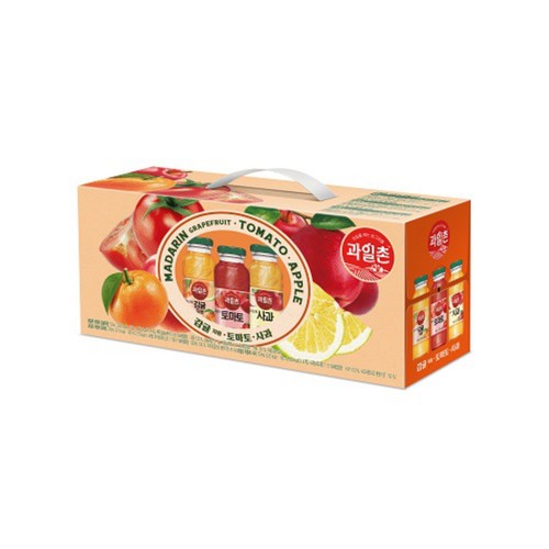 과일촌 아침에 (감토사) (180ML*12입)