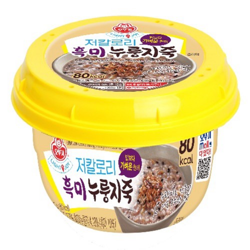 오뚜기 저칼로리 흑미누룽지죽 (215G)