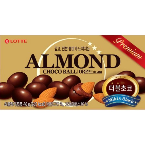 롯데 아몬드 초코볼 (46G)