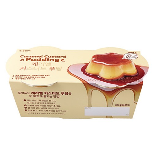 풍림 캐러멜 커스터드 푸딩 (120G*2입)