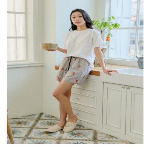 BROWN/90 라임 여성 리얼베어 3부하의