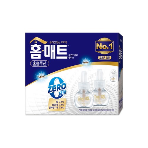 홈매트 리퀴드 홈솔루션 제로 리필 ( 29ML*2)