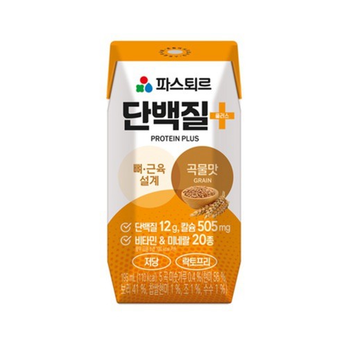 파스퇴르 단백질플러스 곡물맛 (195ML)