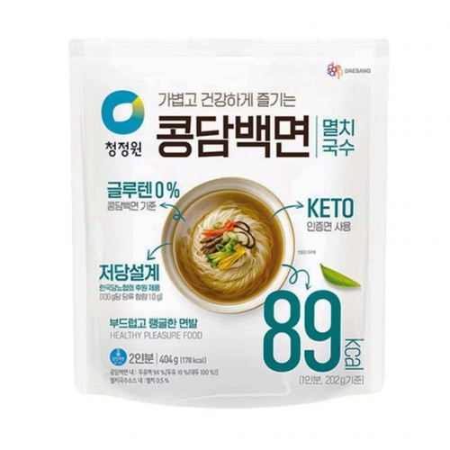 청정원 콩담백면 멸치국수 (404G)