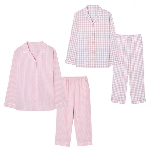 PINK(L)/90 오늘좋은 여성 순면 파자마세트