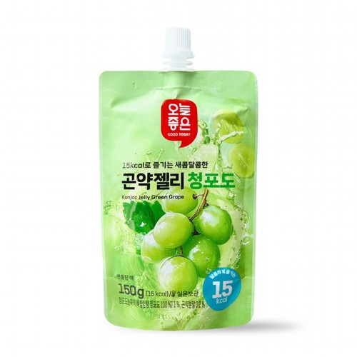 오늘좋은 곤약젤리 청포도 (150G)