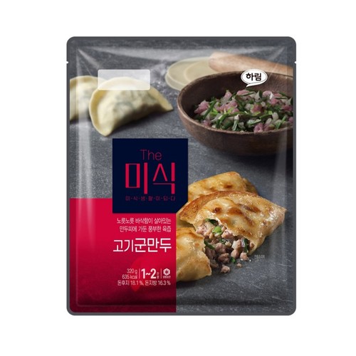 하림 더미식 고기 군만두 (320G*2)