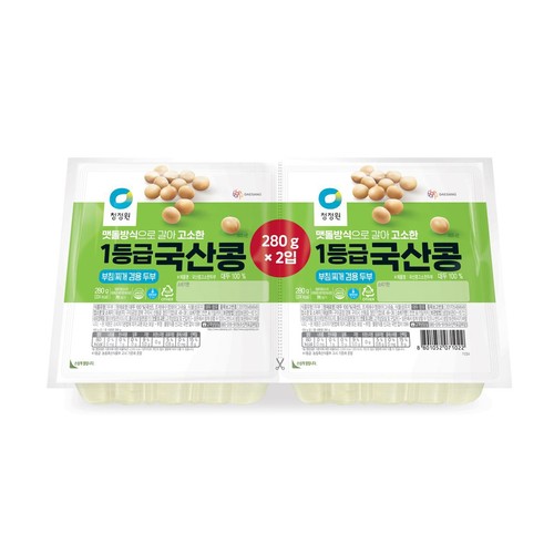 청정원 국산콩 두부두모 (560G)