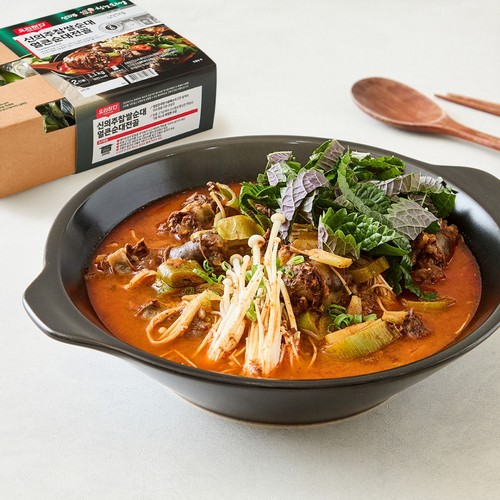 요리하다 신의주찹쌀순대 얼큰순대전골 (1.1KG)